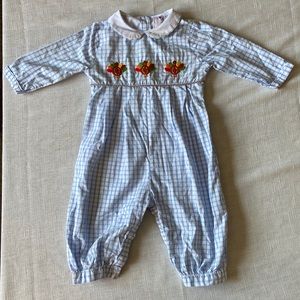 12M Cecil & Lou Turkey Romper